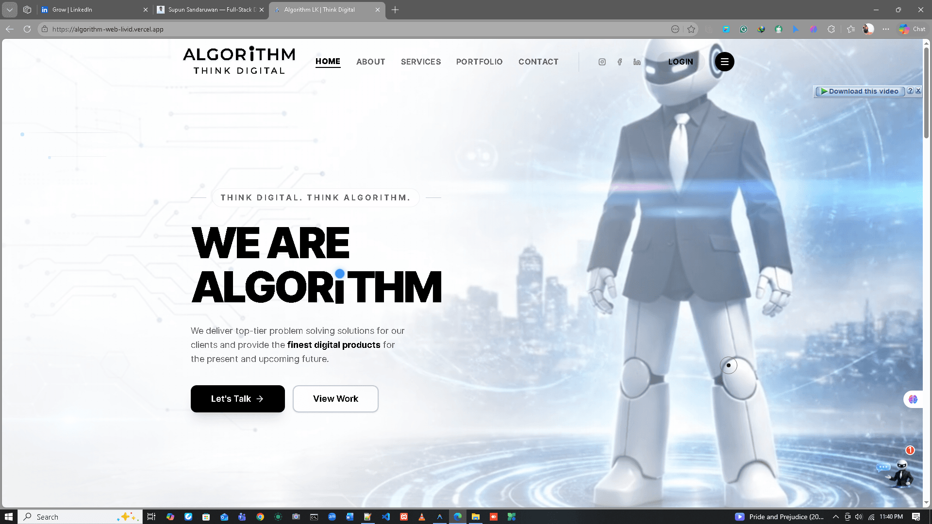 Algorithm Task Management