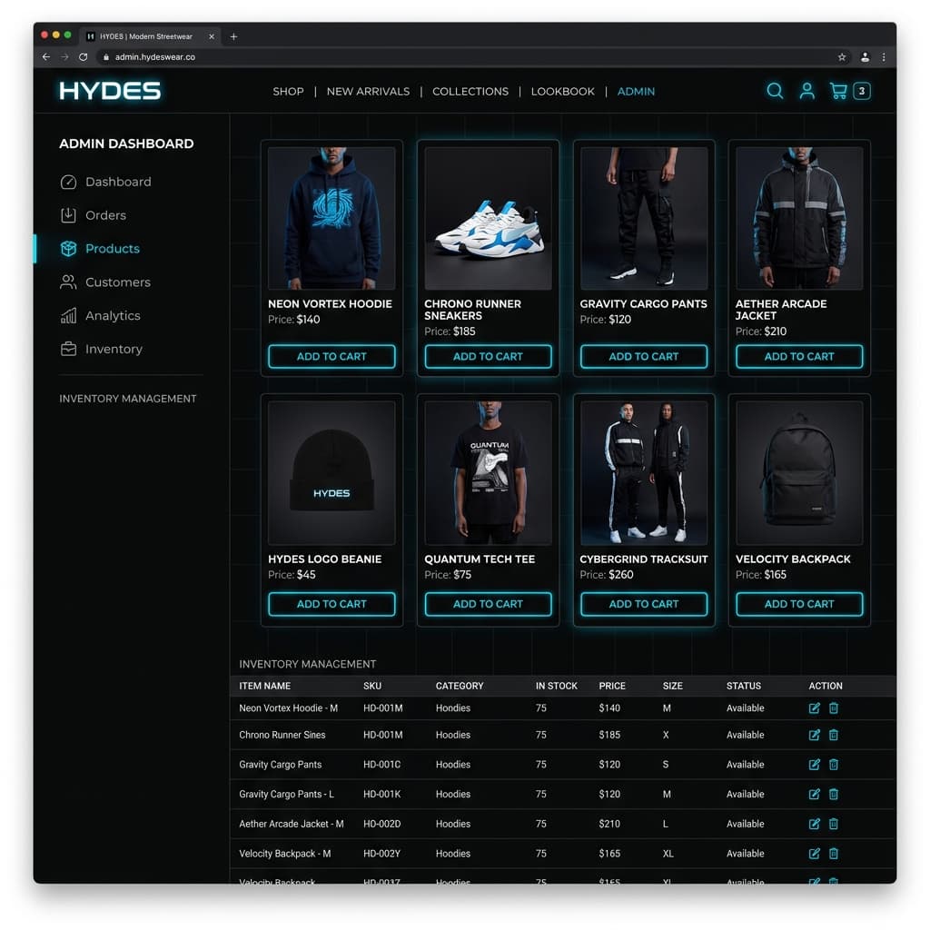 HYDES Web